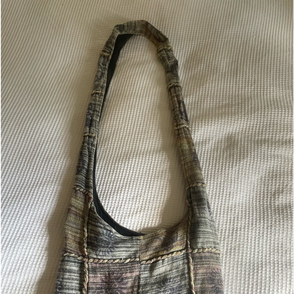 Hippie peace sign shoulder bag - Picture 2 of 2